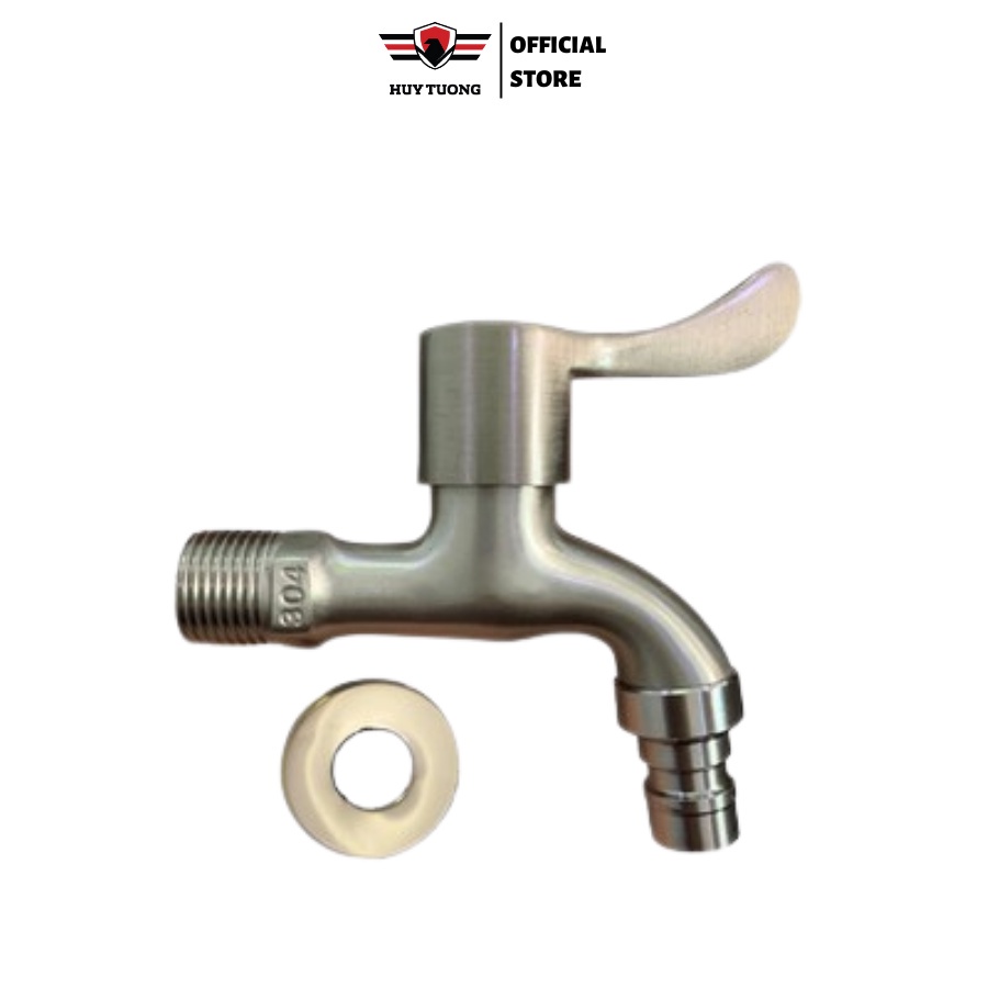 Vòi nước tay gạt và vòi hồ với thiết kế tiêu chuẩn và dễ dàng tháo lắp - HUY TUONG