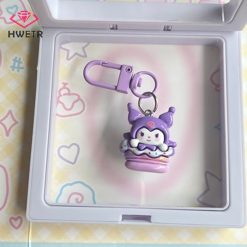 Hwwtr Móc Khóa Hoạt Hình melody kuromi Cinnamoroll / Bầu Trời Sao / hello kitty Dễ Thương Làm Quà Tặng Lễ Tình Nhân Mới