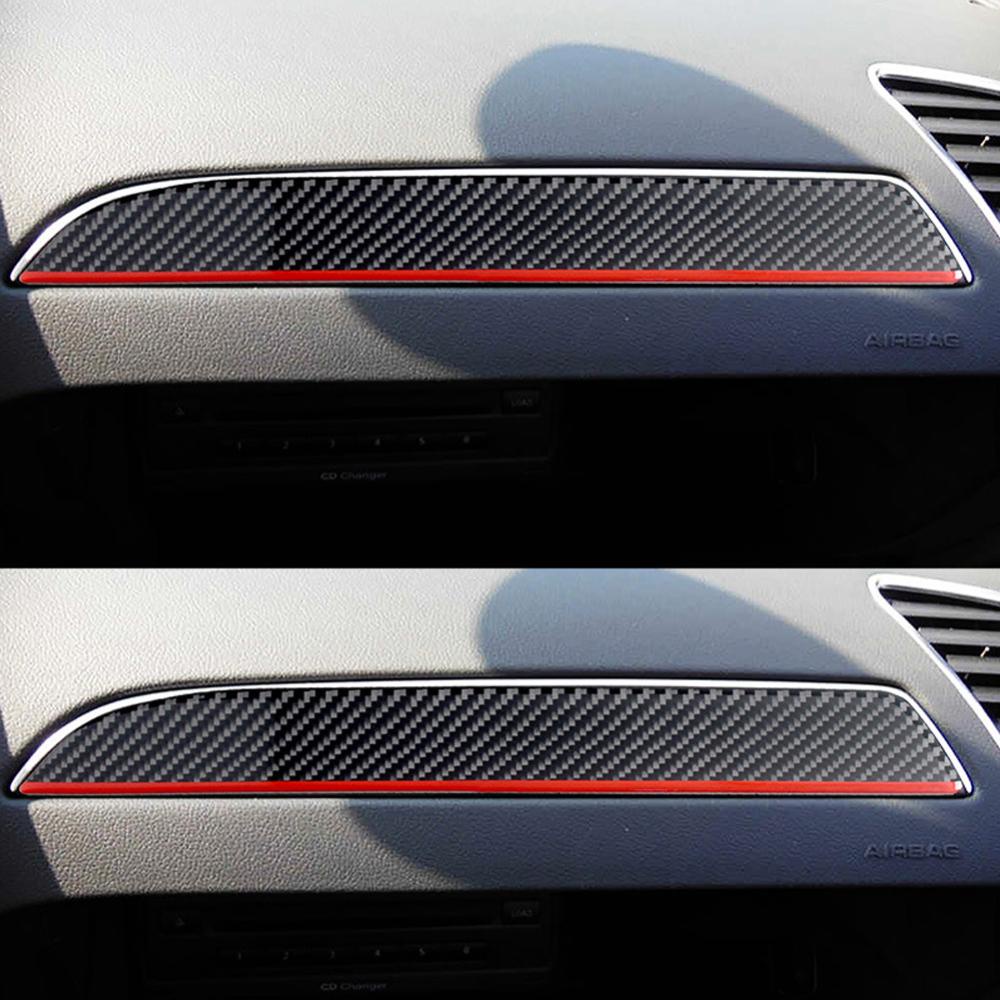 1 Miếng Dán Trang Trí Cửa Xe Hơi Bằng Sợi carbon Cho audi a4 a5 2009-2016 n2s3
