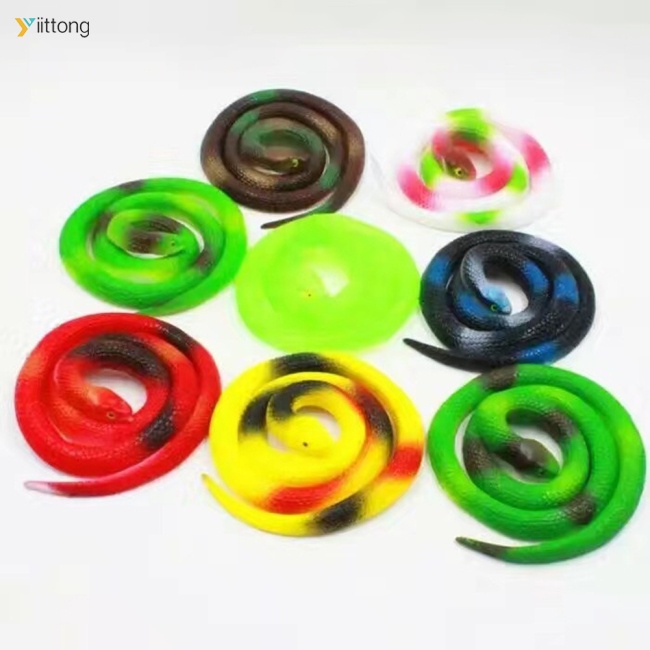 Rắn Cao Su yt- 75cm Dùng Trang Trí halloween