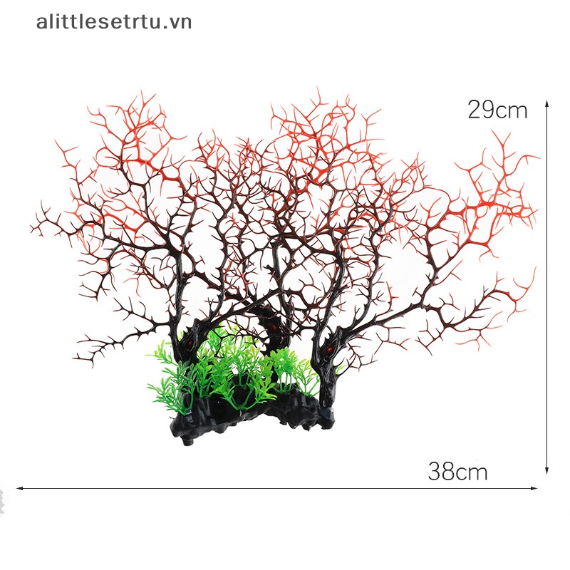 Alittlesetrtu San Hô Nhựa San Hô San Hô Nhân Tạo Trang Trí Bể Cá vn
