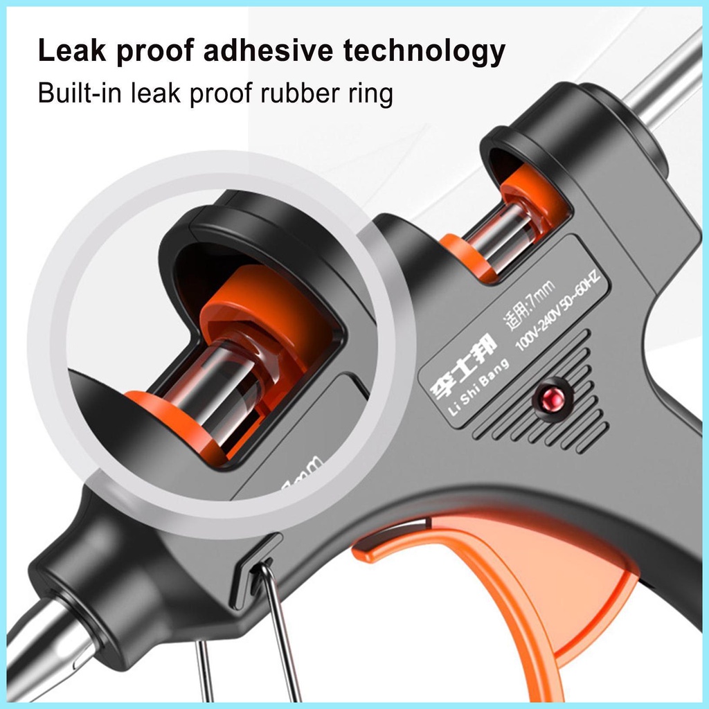 Súng Bắn Keo Nóng Chảy Màu 40 / 70 / 90 / 150w 7 * 100mm