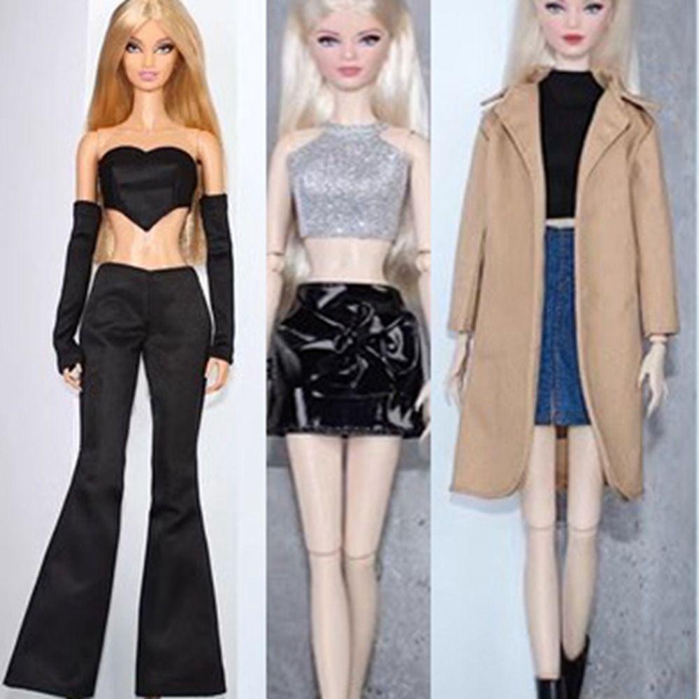 Bebetterm Quần Jean Dài 30cm Thời Trang Cho Búp Bê 11.5 "