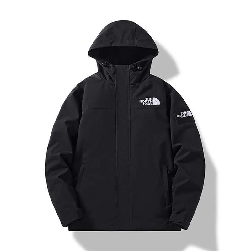 Áo Khoác Gió Thêu logo the north face 100% Chính Hãng Chống Thấm Nước Thời Trang Cho Cặp Đôi