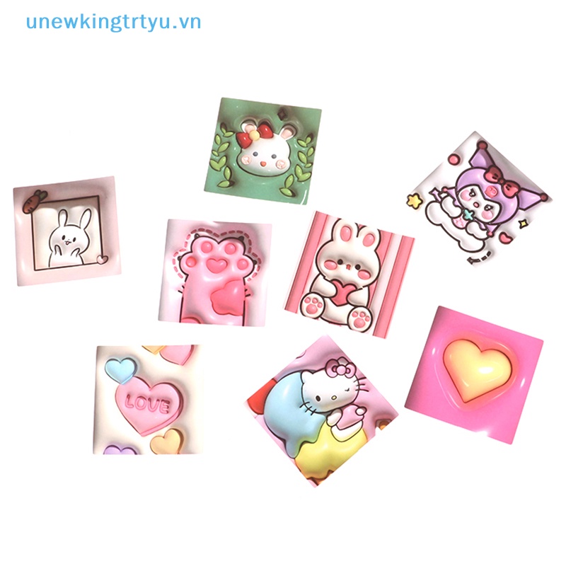 Unewtyu Set 100 Sticker 3d Hình kuromi my melody Dễ Thương vn