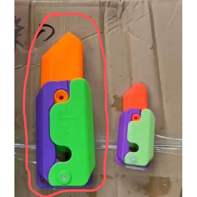 Hàng Bán Chạy Đồ Chơi Bơm Hơi Nhấp Nháy Dao Nhựa 3d Phát Sáng Trọng Lực Tốt Chống Căng Thẳng