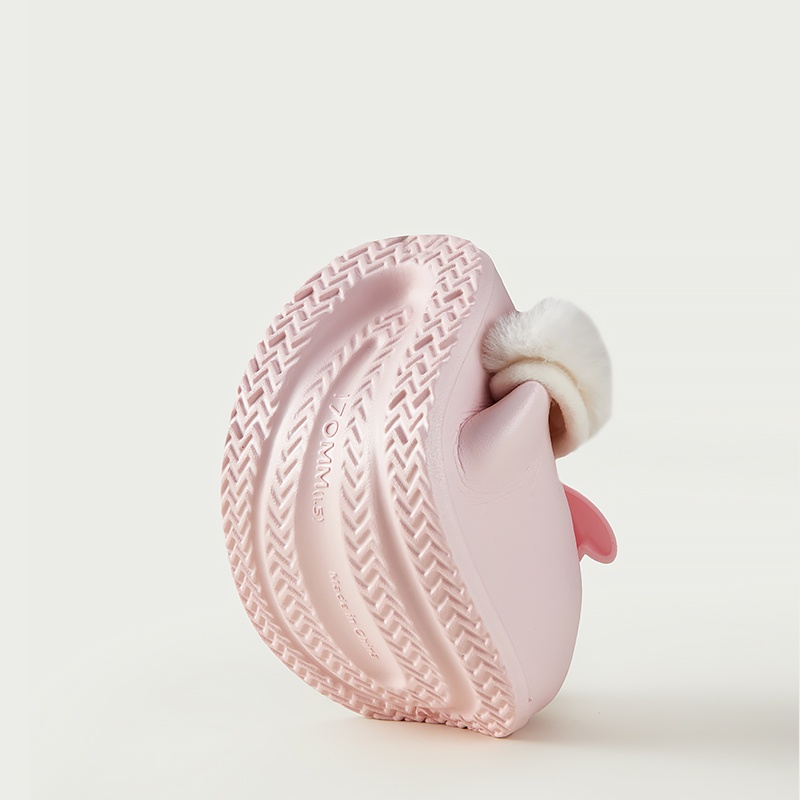 Sanrio Dép Bông Cheerful Mario Đi Trong Nhà Dễ Tháo Rời Cho Bé dép bông đế cao