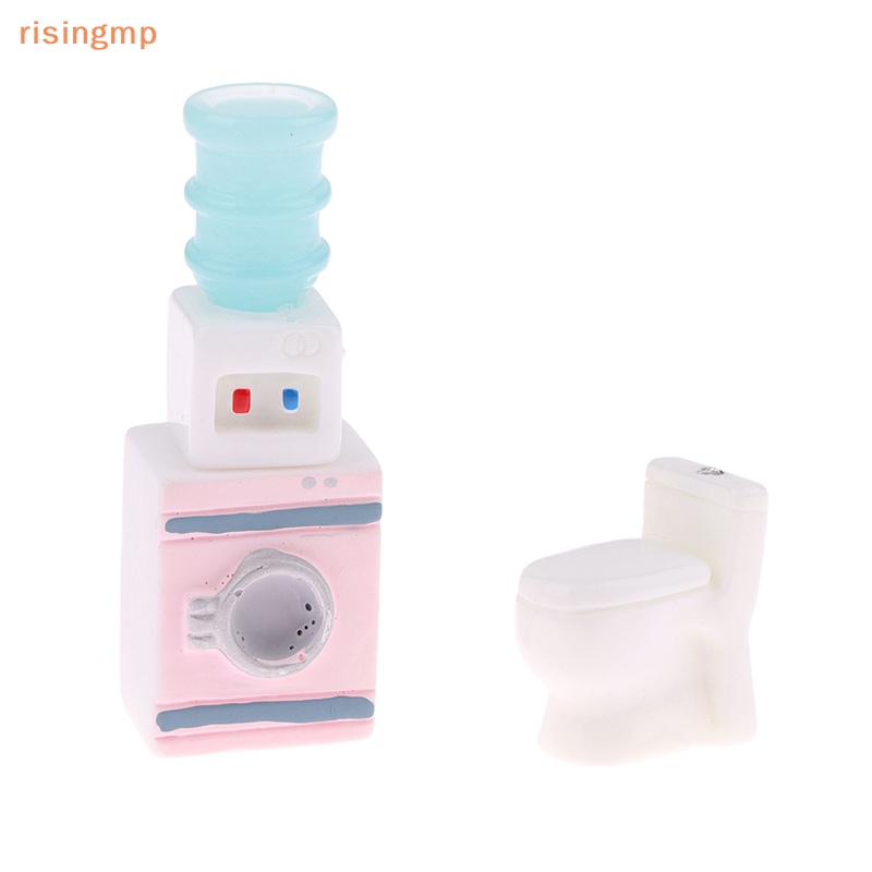 Set 3 Mô Hình Máy Giặt mini Trang Trí Nhà Búp Bê