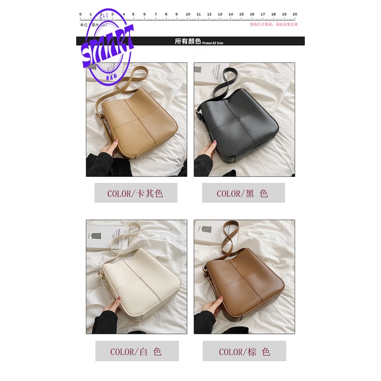BAGSMART túi xách nữ túi đeo chéo  2023NEW phổ biến Thời trang giản dị Phối hợp với nhiều trang phục Korean GDJ2392RMW38Z230920