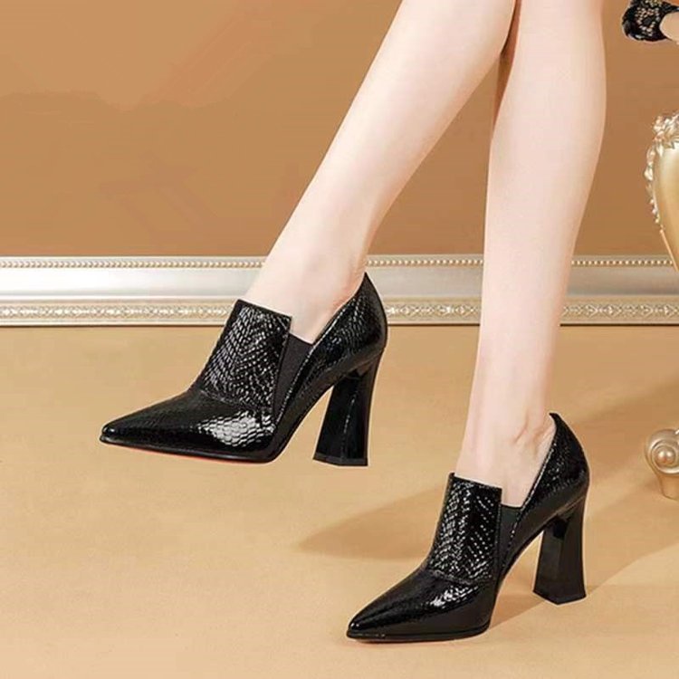 Thời Trang Giày Cao Gót Nữ Mũi Nhọn Đế Dày size 35-42