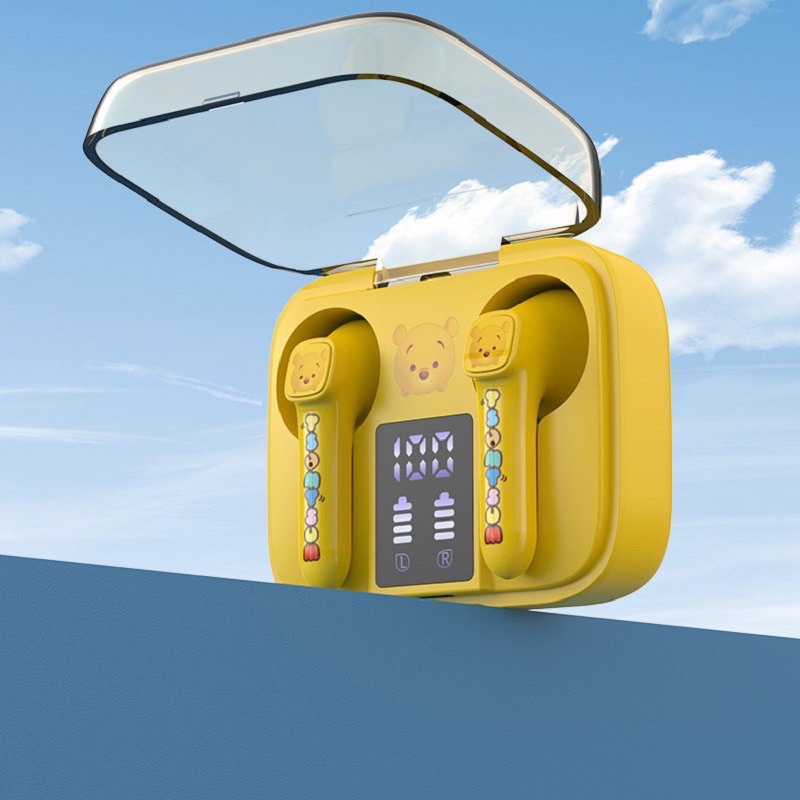 Tai Nghe Bluetooth Disney P66 Màn Hình Hiển Thị Pin, Không Dây Chống Ồn Tai Nghe Chơi Game HÀNG LOẠI 1