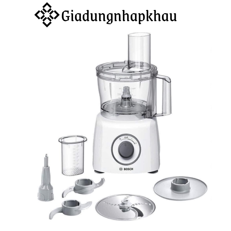 Máy Xay Thịt BOSCH MCM3100W / MCM3200W, Máy Xay Quết Chả Giò, Xay Khỏe, Công Suất 800W, 2.3L, Nhập Đức, BH 12 Tháng