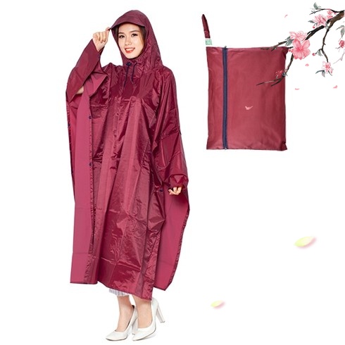 Áo mưa cánh dơi 1m4 vải dù cao cấp