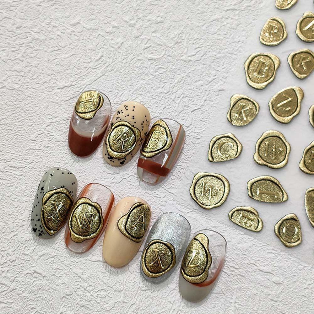 Nhãn Dán Trang Trí Móng Tay Họa Tiết Hoạt Hình Gấu Dâu Tây Dễ Thương diy charms