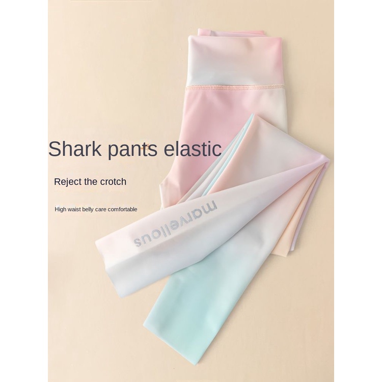 Mới Quần Legging In Hình Cá Mập Phong Cách Hàn Quốc Cho Bé Gái