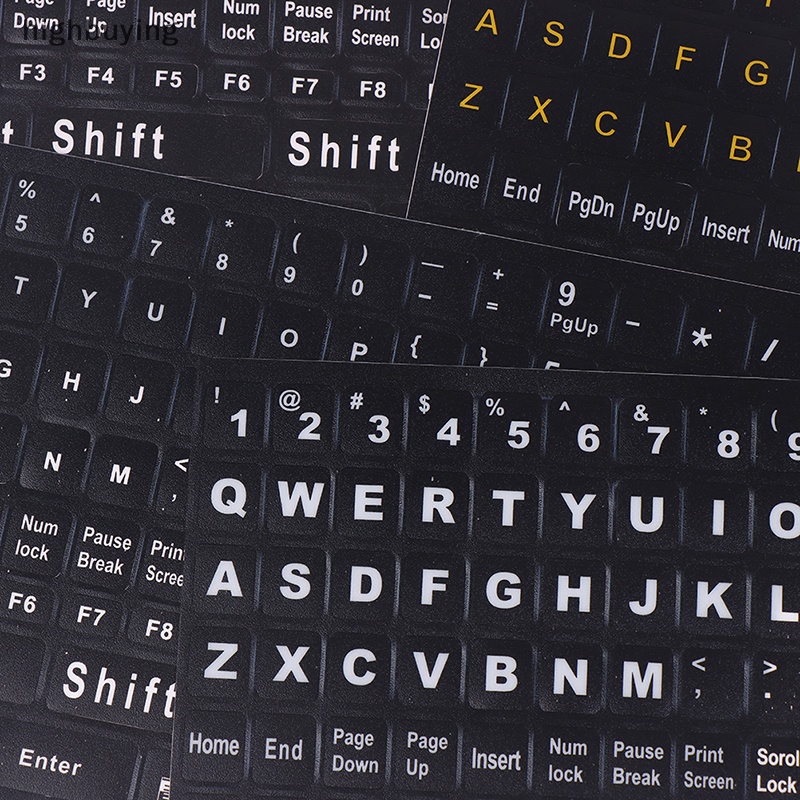 Miếng Dán Trang Trí Bàn Phím 120 Phím Chống Thấm Nước Chất Lượng Cao Mới