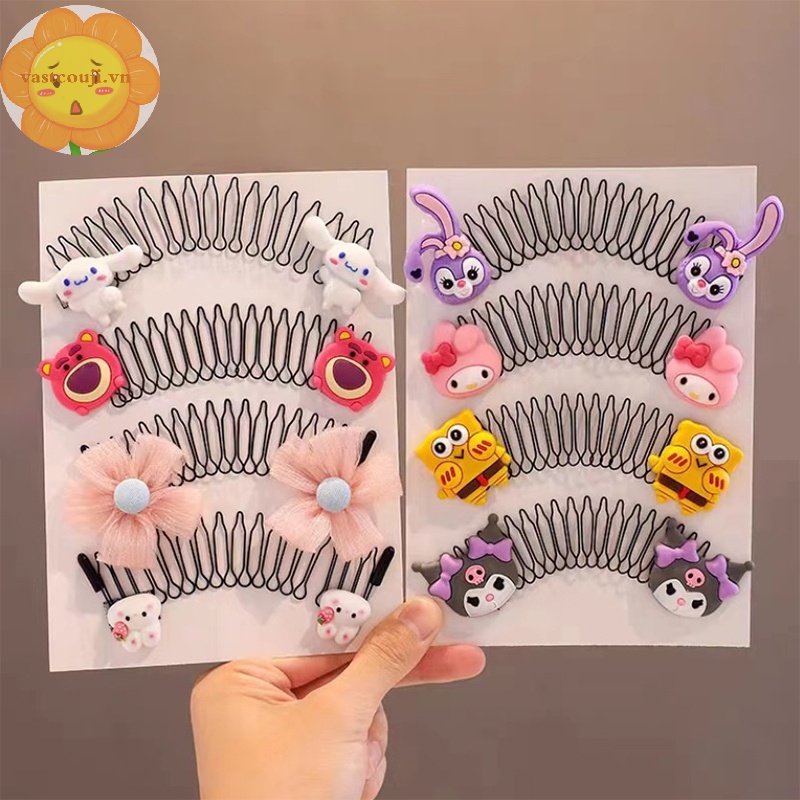 Vastji Kẹp Tóc Hình Động Vật Hoạt Hình Đáng Yêu Cho Bé vn