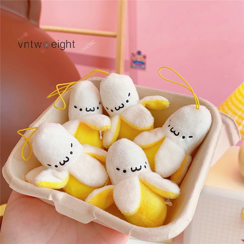 Móc Chìa Khóa Hình Quả Chuối Hoạt Hình sujian333 Dễ Thương