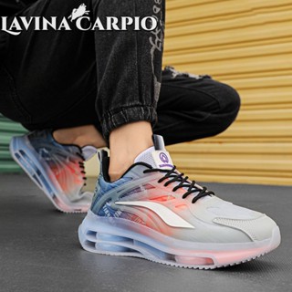 Giày thể thao LAVINA CARPIO đế dày tăng chiều cao phối lưới thoáng khí thời trang nam