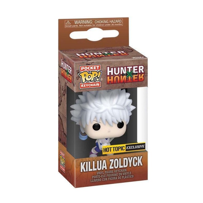 Móc Khóa Mô Hình Nhân Vật killua zoldyck hunter Gon Freecss anime