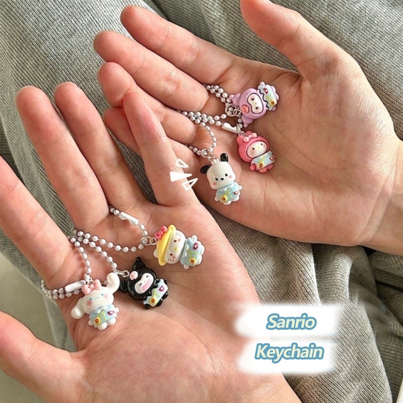 Sanrio Móc Khóa Hình Búp Bê Hoạt Hình my melody Bằng pvc Cho Nữ