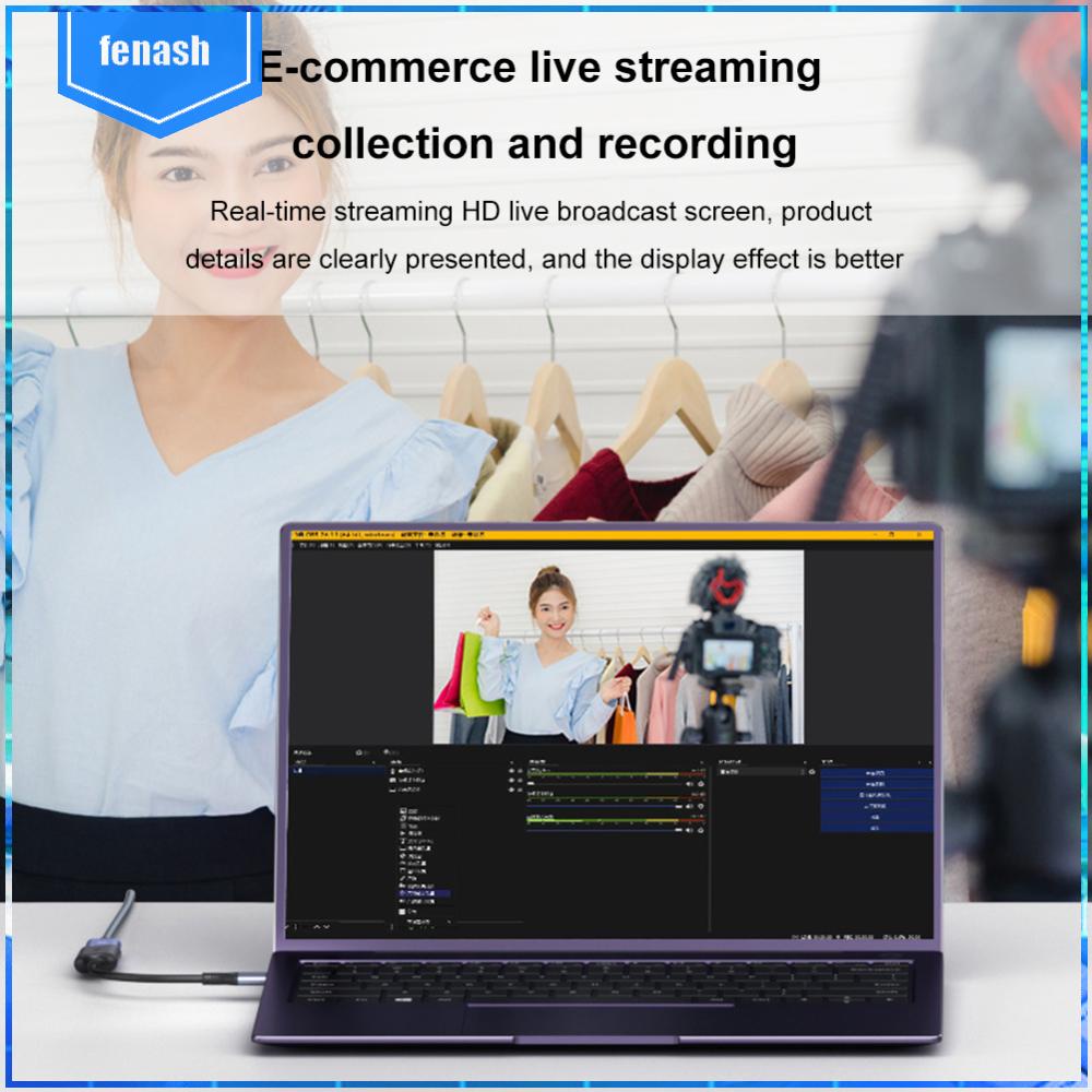 Máy Quay Video Chơi game grabber Bằng Hợp Kim Nhôm Có Thể Chuyển Đổi hdmi Sang usb / type-c ms2130 4k1080p Cho pc