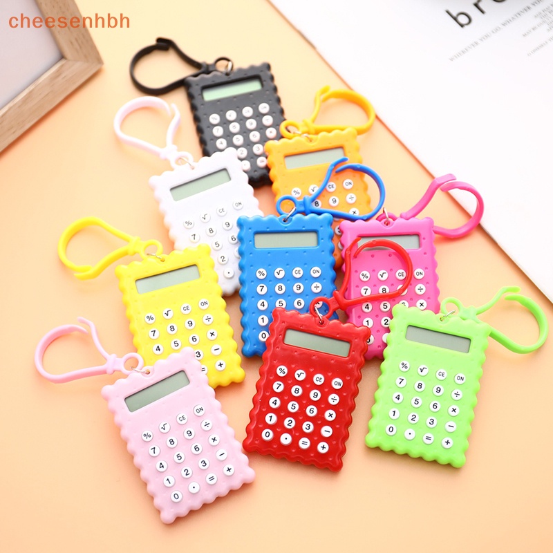 Máy Tính Điện Tử mini Hình Bánh Quy Cho Học Sinh