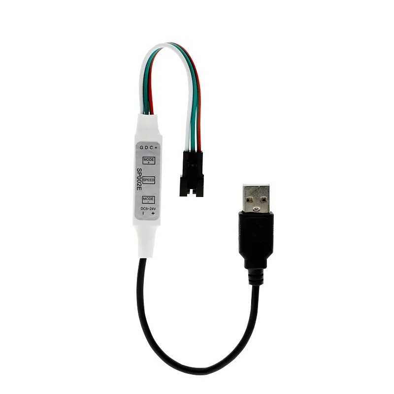 Bộ Điều Khiển Đèn led 3 Nút rf 14Ky 17Ky 21Kon dc5v-24v Cho ws2811 ws2812b sk6812 6803