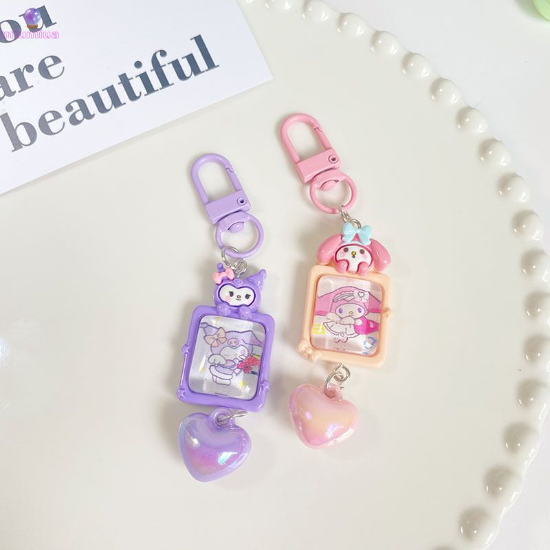 Miua🔮Sanrio Kuromi Cinnamoroll Móc Chìa Khóa Trang Trí Ba Lô Đi Học Dễ Thương