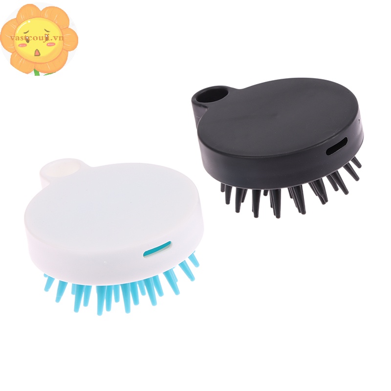 Vastji Lược Nhựa Silicon Mát Xa Đầu Khi Tắm vn