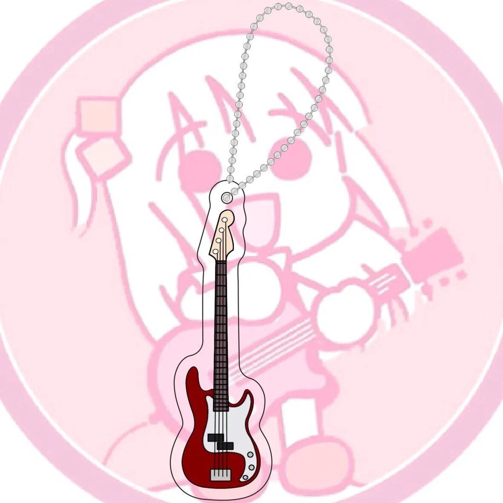 Móc khóa Bocchi The Rock Creative Anime Keychain Men Chain for Pants Phụ kiện trang trí túi xách Balo