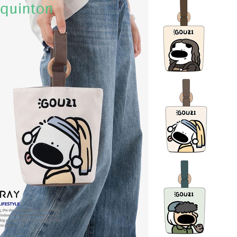 Shanhai Túi vải In Họa Tiết Hoạt Hình Dễ Thương Cho Mẹ Bỉm Sữa