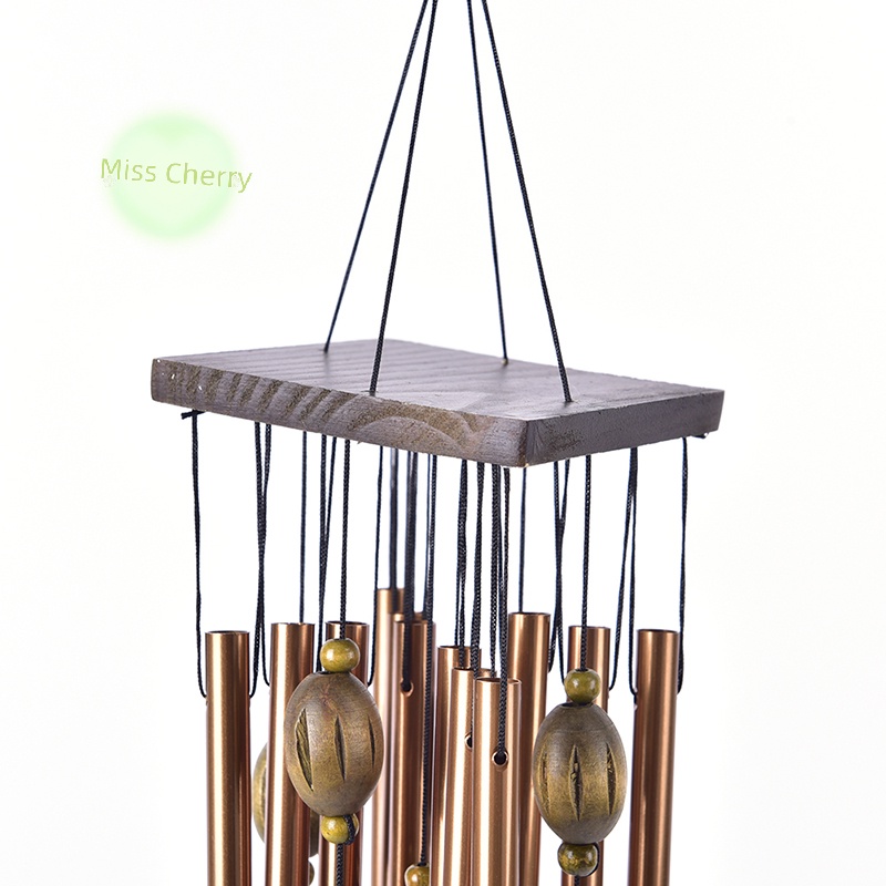 Chuông Gió Ống Đồng Lớn Trang Trí Nhà Cửa Sân Vườn Ngoài Trời