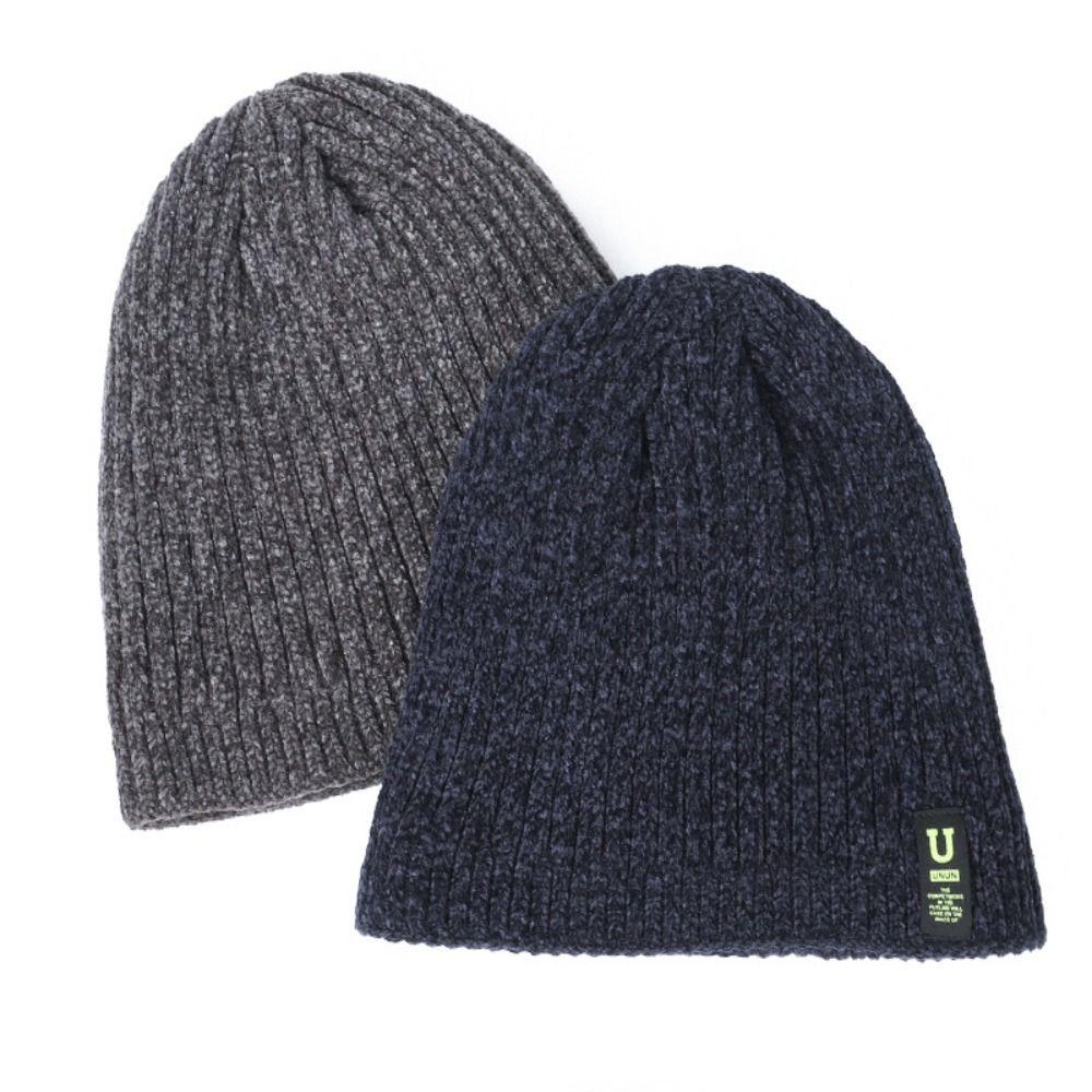 Future Mũ Beanie Dệt Kim Mềm Co Giãn Giữ Ấm Thoải Mái Thời Trang Mùa Đông Cho Nam
