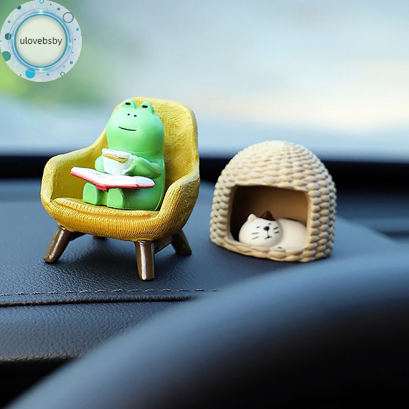 Ulovebsby Phụ Kiện Trang Trí Nội Thất Xe Hơi Hình Động Vật Dễ Thương