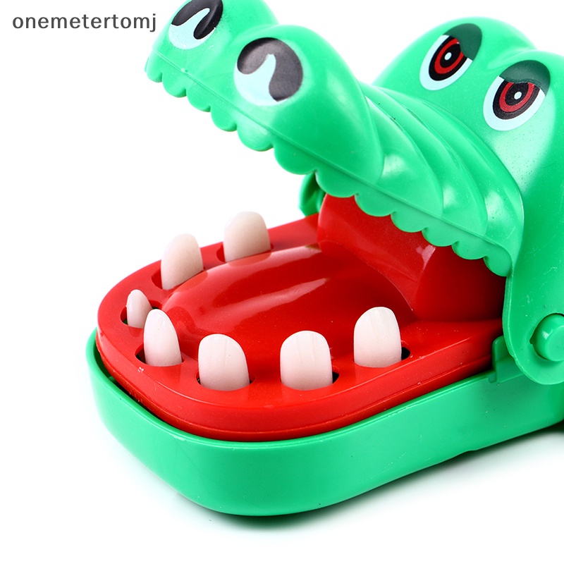 Onemetertomj Đồ Chơi Cá Sấu Cắn Ngón Tay Sáng Tạo Kèm Móc Khóa