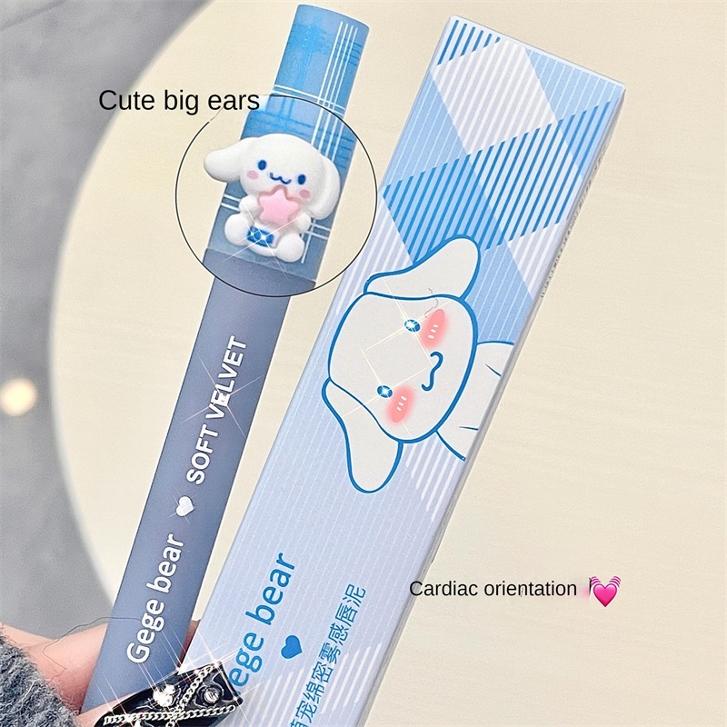 ✔candy Sanrio Mist Lip Bùn Dưỡng Ẩm Hiệu Quả Lâu Dài Không Dễ Phai Không Chạm Vào Cốc Làm Trắng Môi Lip Glaze Son Môi Cho Học Sinh Candygirla.vn