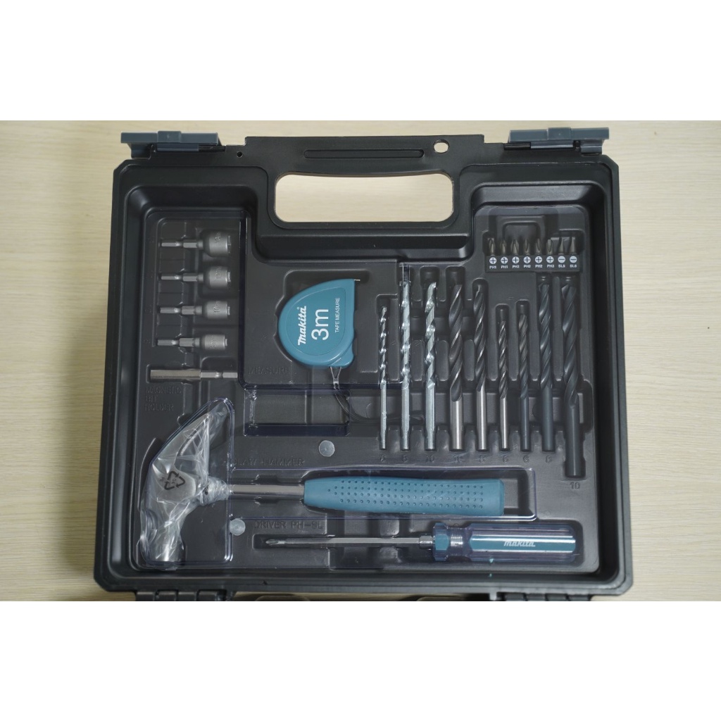 Máy khoan búa 26 phụ kiện Makita Kết Nối Tiêu Dùng M8103KX2B 430W