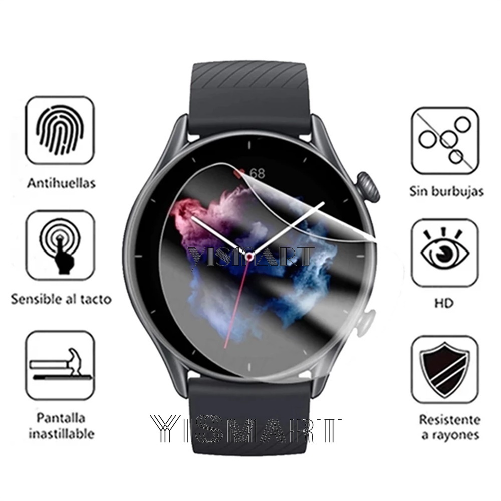 Miếng Dán 3d Bảo Vệ Màn Hình Dùng Cho amazfit gtr4 gtr 3 pro gts4 gts 3 mini Ốp