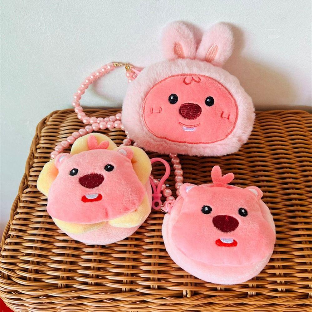 Shanhai Túi Đựng Tiền Xu / Thẻ Hình Động Vật Hoạt Hình Mềm Mại Phong Cách Hàn Quốc Cho Nữ / Trẻ Em