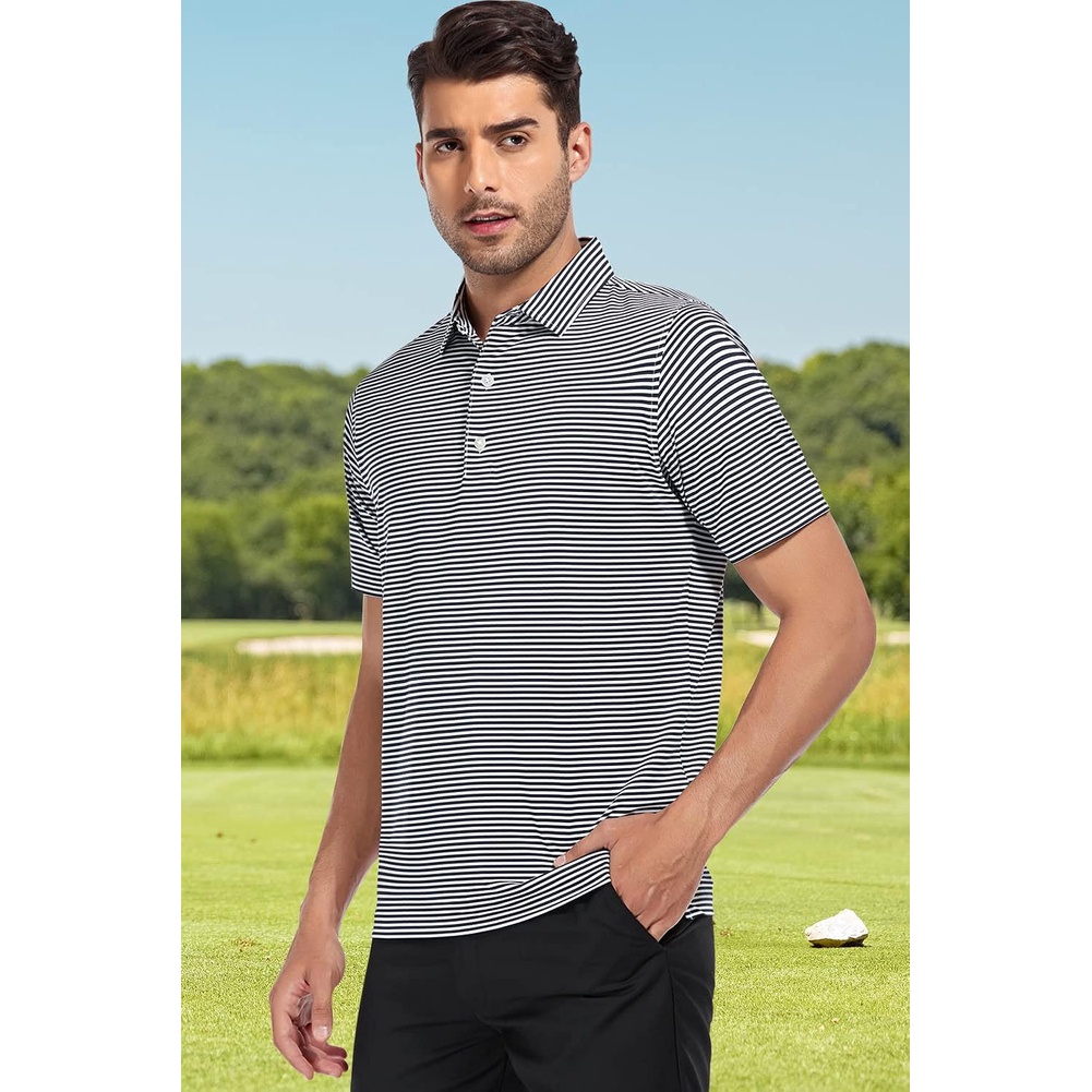 Áo Thun polo Ngắn Tay Nhanh Khô Thời Trang Cho Nam