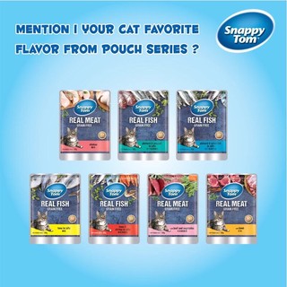 Pate mèo snappy tom 85g - 6 vị mới