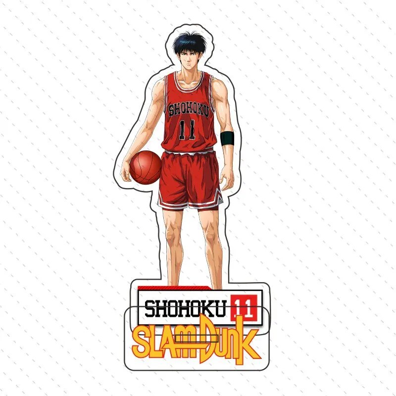 Mô hình Standee Kaede Rukawa Sakuragi Hanamichi Anime SLAM DUNK Role Acrylic Phụ kiện trang trí để bàn góc học tập
