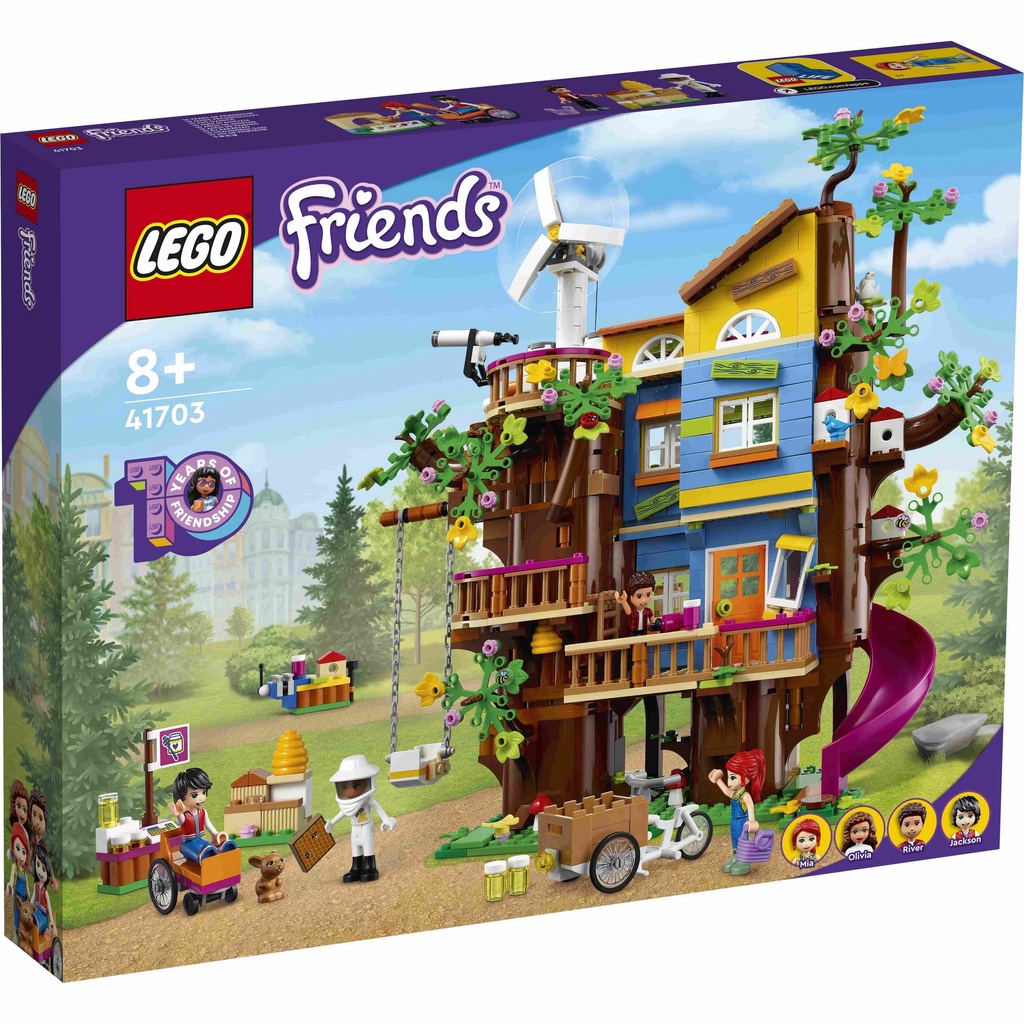 Xả hàng  LEGO Friends 41703 Nhà Cây Tình Bạn  tặng kèm xe