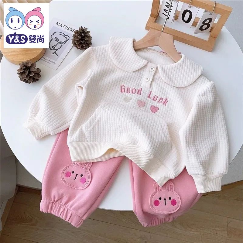 Aiyaya Bộ Đồ Thể Thao Áo Sweater Phối Quần Dài Kiểu Phương Tây Thời Trang Mùa Thu