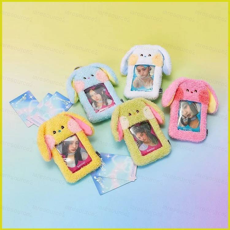 Bao Đựng Thẻ Id Bằng Vải Bông Quà Tặng Cho Bạn Gái minji hanni Daniel hyein sq2 Nvs newjeans Ốp