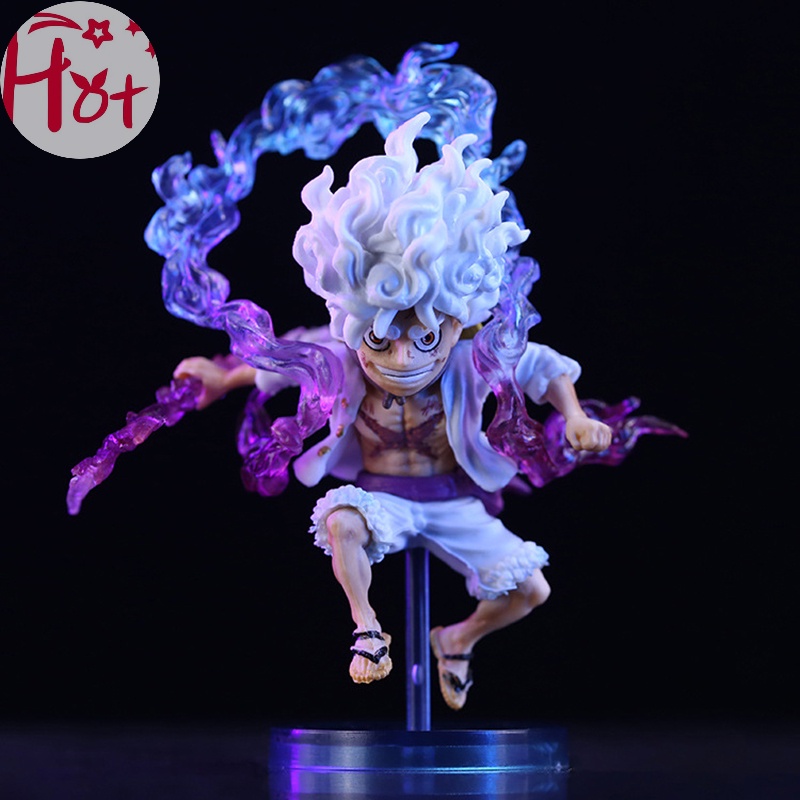 Jr Mô Hình Đồ Chơi Nhân Vật luffy gear 5 Trong Phim Hoạt Hình "one piece 10cm