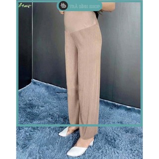 Quần bầu QB373 Quần bầu ống sớ tăm dáng dài Quần bầu công sở legging lửng mặc váy mặc trong váy ống rộng TIRA