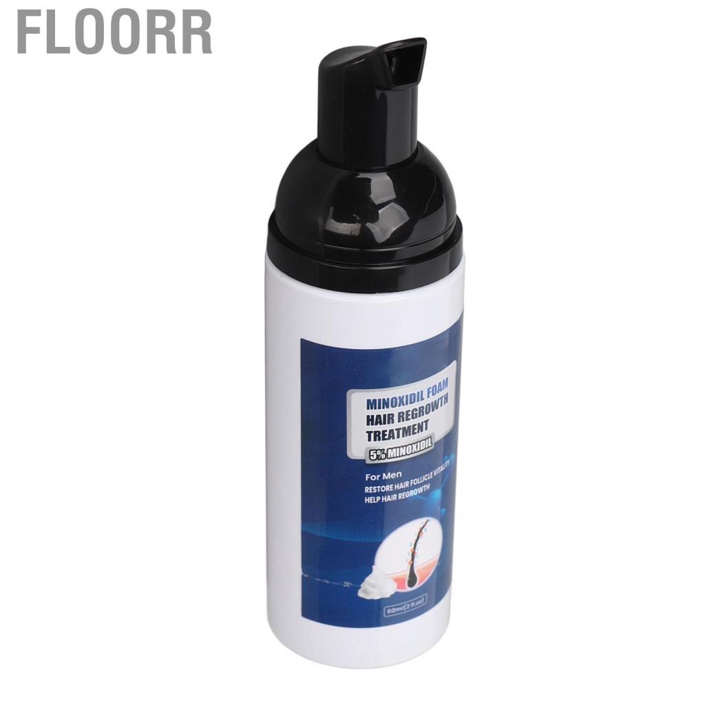 Floorr Hair Growth Foam  Professional Regrowth 60ml Nourishing for Daily Life Men