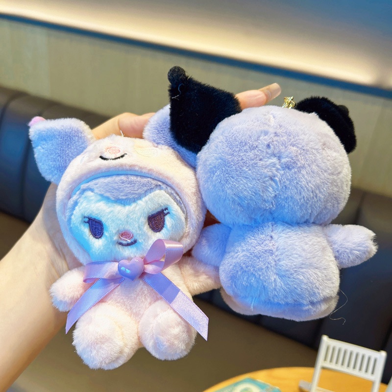 Móc Khóa Hình Búp Bê kuromi Hoạt Hình Nhồi Bông Đáng Yêu
